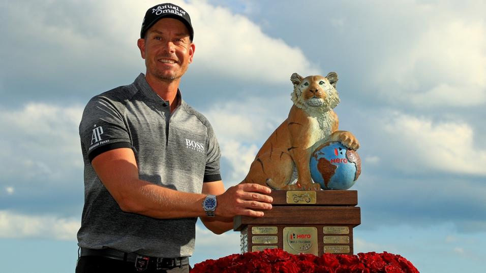 Golfer Henrik Stenson